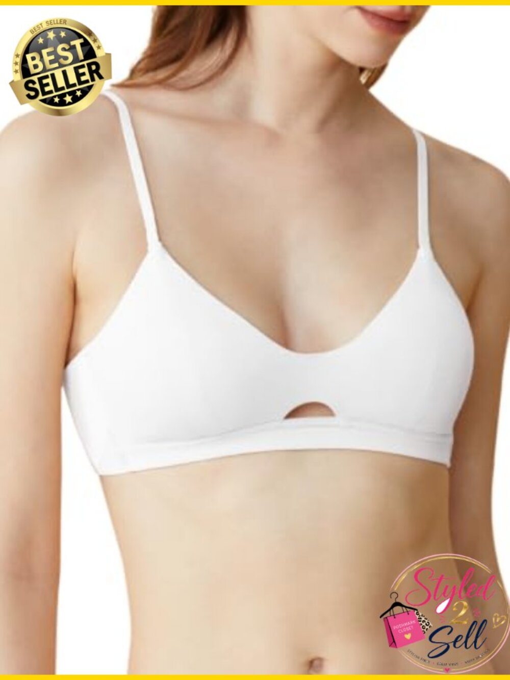 Organic Cotton Wireless Bra Super Soft Bralette for Women